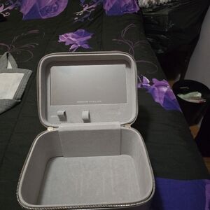 Rodan + Fields Gray Makeup Brush Case